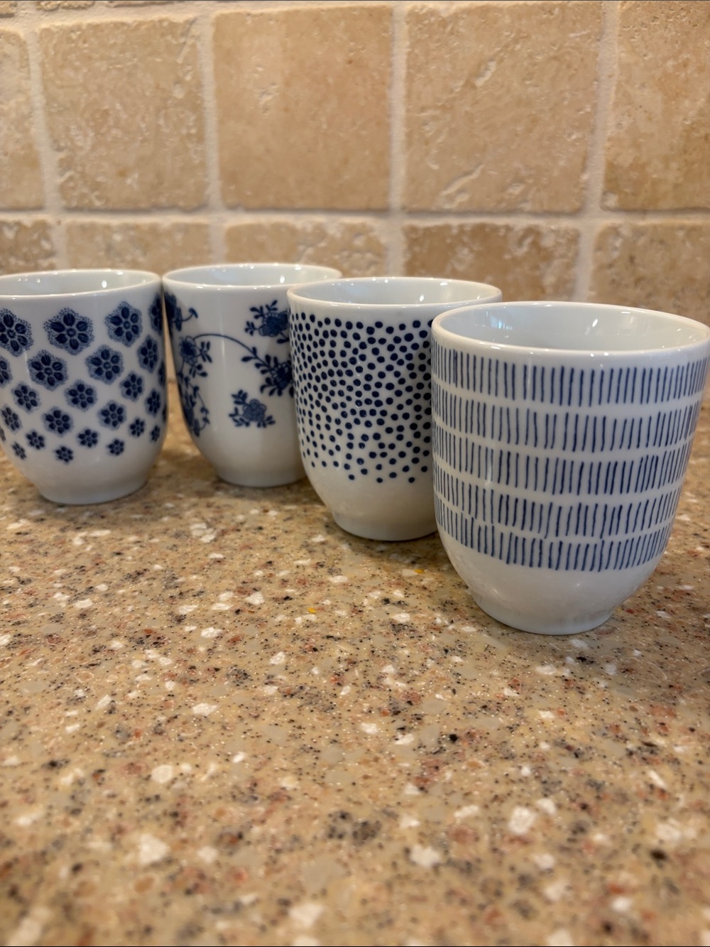 Ceramic Cups - Set of 4